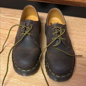 Dr. Martens crazy horse leather 1461 bex